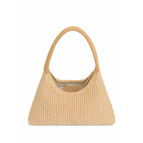 マンスールガブリエル レディース ショルダーバッグ 御徒面子 Mini candy woven shoulder bag Neutrals