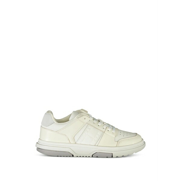 トミー ヒルフィガー レディース スニーカー シューズ Leather sneakers Neutrals