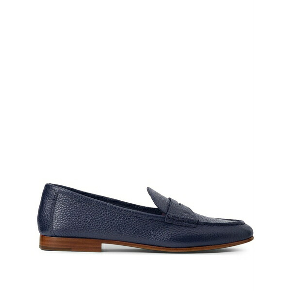 ラルフローレン レディース スリッポン・ローファー シューズ Leather loafers Blue|asty
