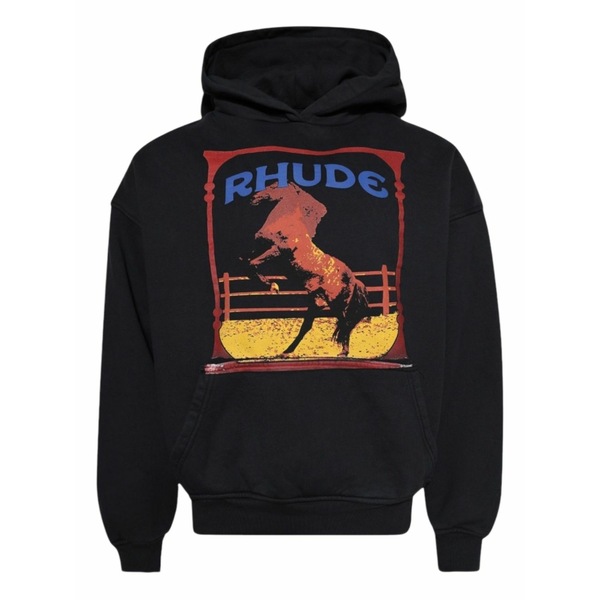 ルード メンズ パーカー・スウェットシャツ アウター Cadre hoodie Black
