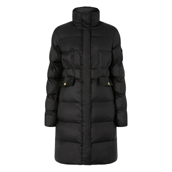 ピンコ レディース 厚地の外套 アウター Usoa padded coat Black