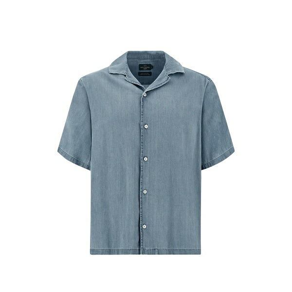 ポールアンドシャーク メンズ プルオーバー トップス Buttoned shirt Blue