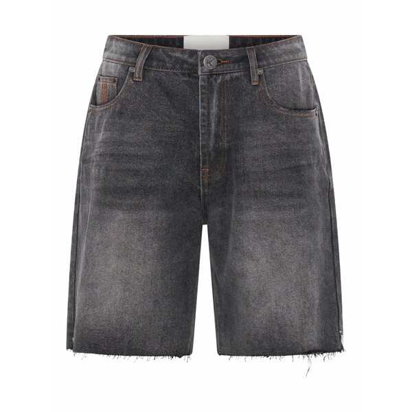一 ティースプーン レディース 心地好いズボン下 ボトムス Jackson denim shorts Black