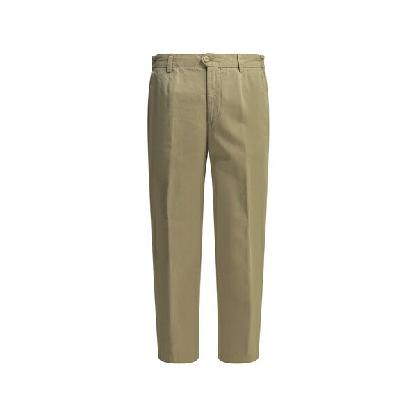 ブリ後ろ側 1949 メンズ 心地よいズボン下 ボトムス Portofino pleated trousers Neutrals