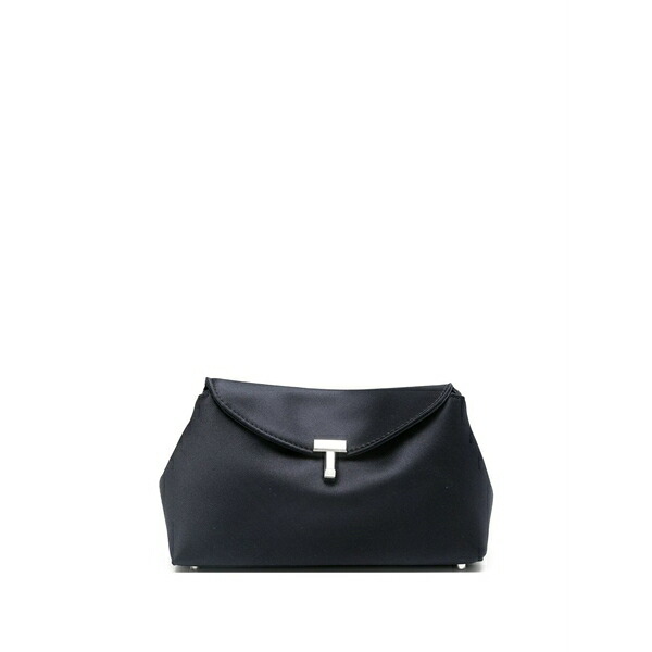 トーテム レディース クラッチペダル御徒面子 御徒面子 Satin t-lock clutch Blue