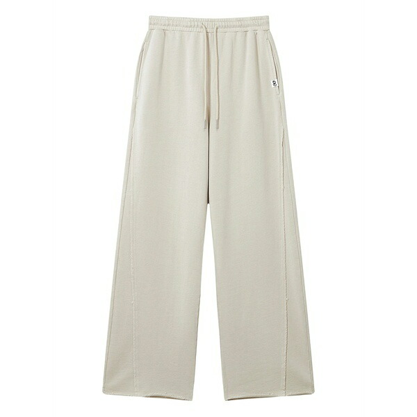 ミニ皮膚軟化剤 レディース 心地よいズボン下 ボトムス Drawstring trousers Neutrals