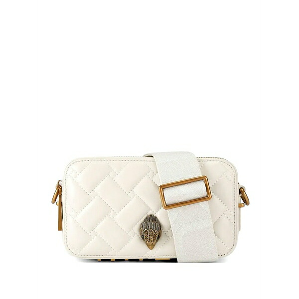 カートジェイガーロンドン レディース ショルダーバッグ 御徒面子 Kensington kurt quilted eagle-head satchel Neutrals