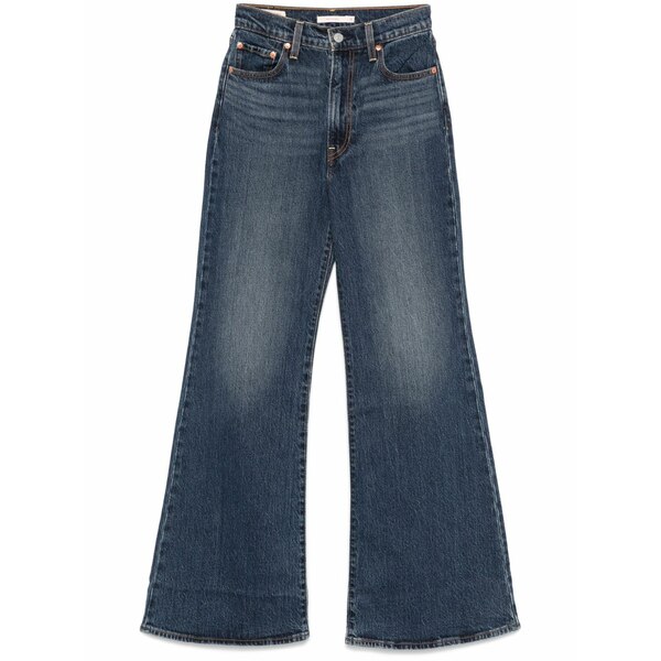 リーヴァイズジーンズ レディース ジーンズズボン下 ボトムス Ribcage bell jeans Blue