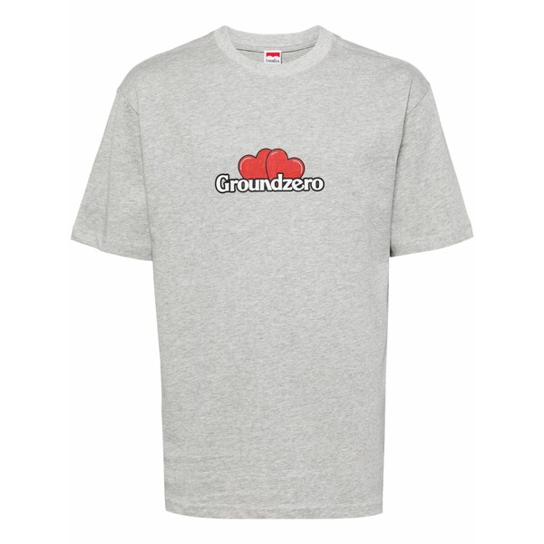 競技場 皆無 メンズ ティーシャツ トップス Logo-print cotton t-shirt Grey