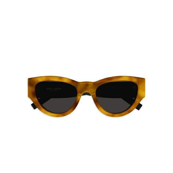 サンローラン アイウェア レディース 黒眼鏡＆アイウェア 佩び物 Cat-eye sunglasses Brown