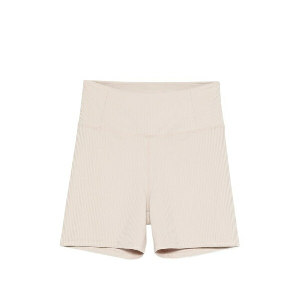 意中の女 コレクティブ レディース 心地よいズボン下 ボトムス Ribbed shorts Neutrals