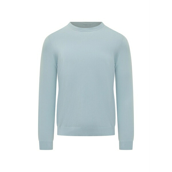 マロ メンズ 編み物\u0026ティーシャツ アウター Crew-neck sweater Blue