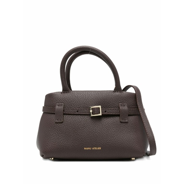 マニュアトリエ レディース トートバッグ 御徒面子 Le cambon 25 tote bag Brown