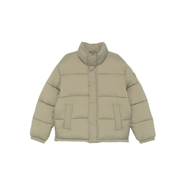 住み家 稲荷 メンズ 上衣＆上衣 アウター Quilted puffer jacket Green