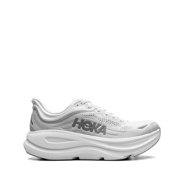 ホカオネオネ レディース スニーカー シューズ Bondi 9 logo-print sneakers Grey