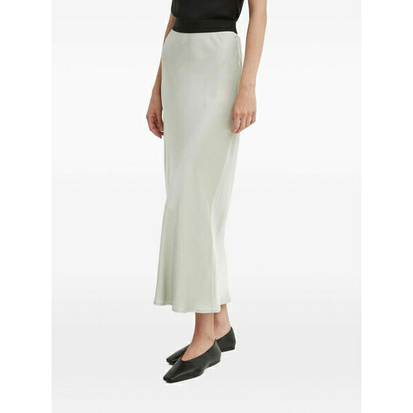 デイ・ビルゲール・エ・ミッケルセン レディース スコート ボトムス Elasticated-waist MIDI skirt Grey
