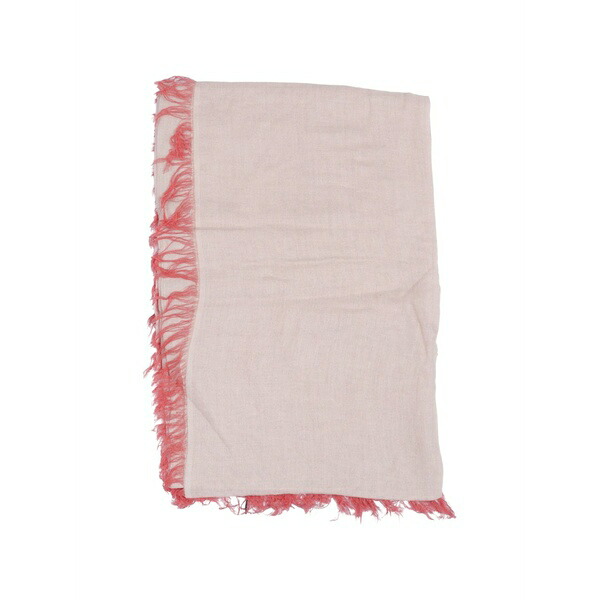 ファリエロ サルティ レディース 消音装置・袈裟・えり巻き 添え物 Kashy frayed scarf Pink