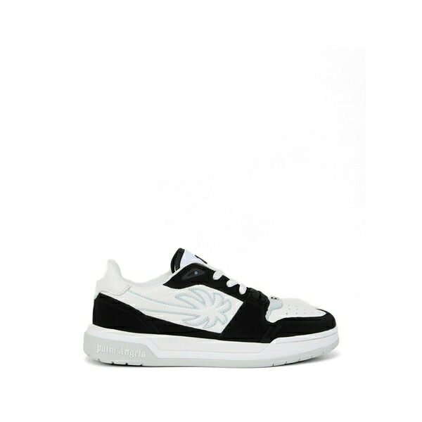 パーム・エンジェルス メンズ スニーカー シューズ Palm basketball lea lace-up sneakers Black