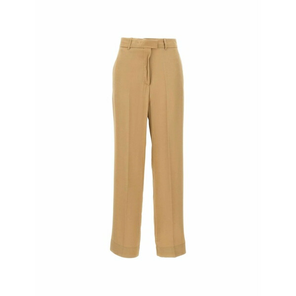 騒々しい混乱 レディース 心地よいズボン下 ボトムス Straight-leg trousers Neutrals