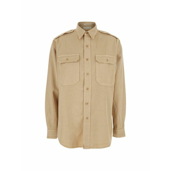 ロイロジャース レディース プルオーバー トップス Pocket button shirt Neutrals
