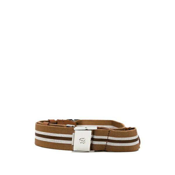 ドロシーシューマッハ レディース 三尺帯 付属物 Stretchy chic striped belt Brown