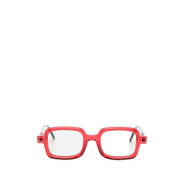クボラウム メンズ サングラス・アイウェア 付属物 Maske p2 square-frame sunglasses Red