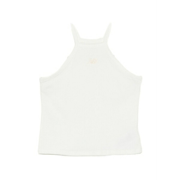 ニュー平衡にする レディース カットソー トップス Embroidered-logo top Neutrals