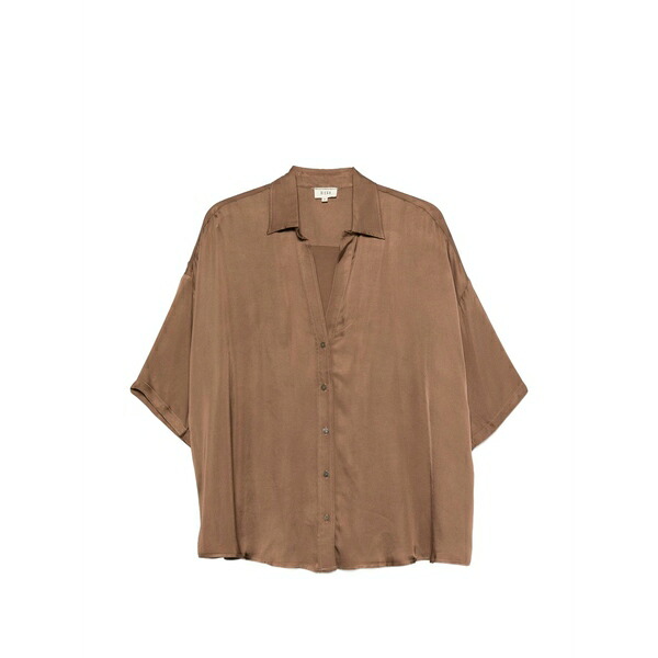 ディーガ レディース プルオーバー トップス Short-sleeve shirt Brown