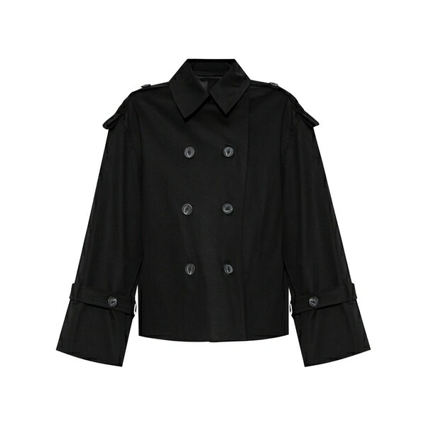 バイマレンバーガー レディース 上衣＆上衣 アウター Double-breasted jacket Black