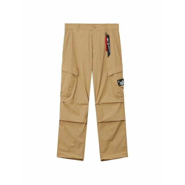 イズエ メンズ 心地よいズボン下 ボトムス Cargo-pockets trousers Neutrals