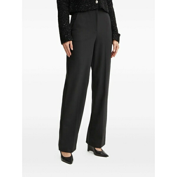 パトリツィア ペペ レディース 心地好いズボン下 ボトムス Stitch-detail trousers Black