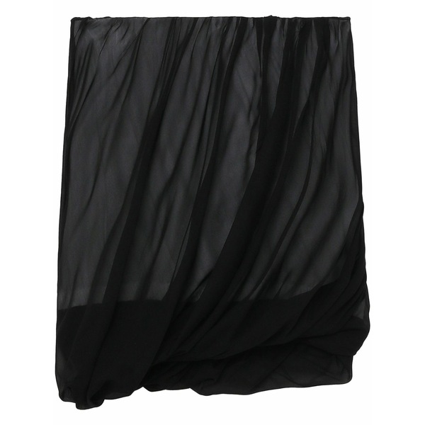 ヘルムート 言葉づかい レディース スコート ボトムス Bubble gathered miniskirt Black