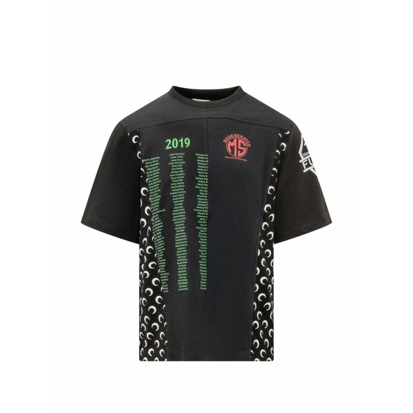米国海兵隊員 独居室 メンズ ティーシャツ トップス Graphic-print t-shirt Black