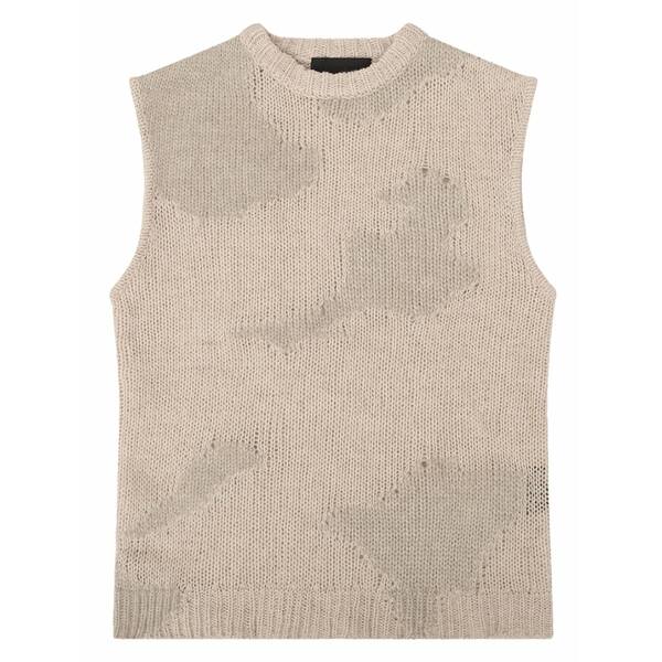 ヘリオットエミル メンズ ティーシャツ トップス Crew-neck wool vest Neutrals