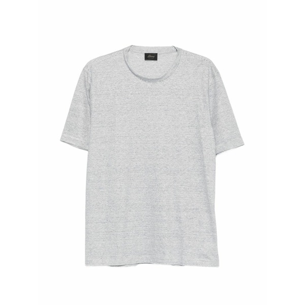 ブリオーニ メンズ ティーシャツ トップス Striped t-shirt Blue
