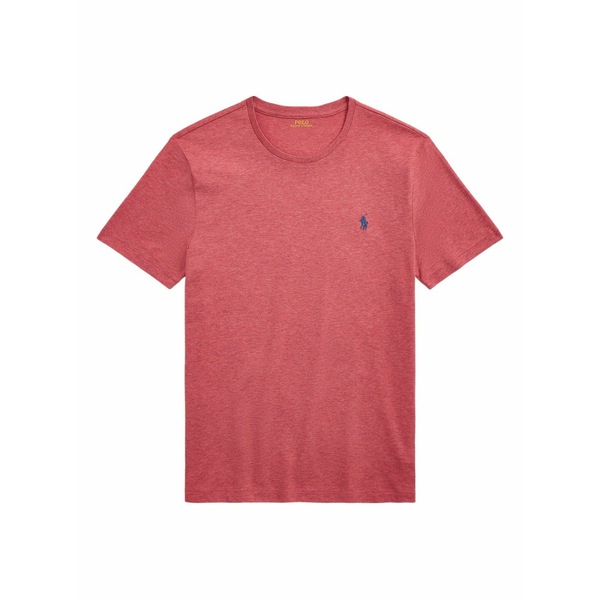 ラルフローレン メンズ プルオーバー トップス Embroidered-logo t-shirt Pink