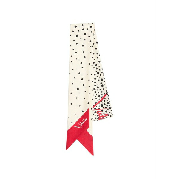 ヴァレンティノ ガラヴァーニ レディース えり巻き・袈裟・えり巻き 付属物 Little stars starry silk bandeau scarf Neutrals