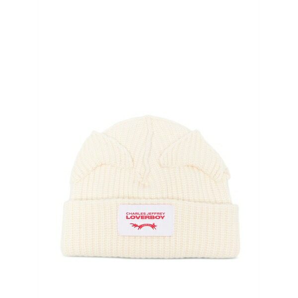 プリンスチャールズ島・ジェフリー メンズ かぶり笠 佩び物 Ears beanie Neutrals
