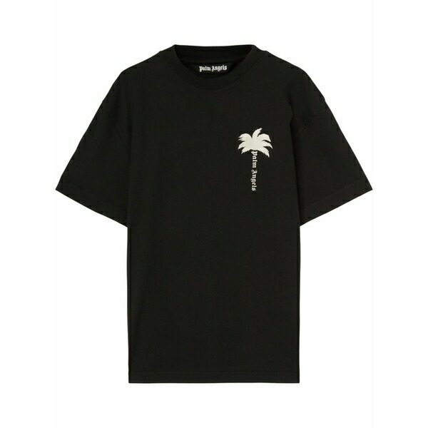 パーム・エンジェルス メンズ ティーシャツ トップス The palm cotton t-shirt Black