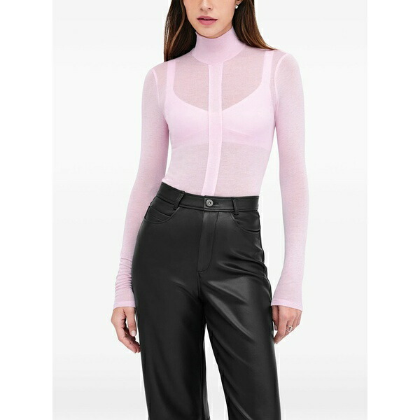 マルセラ レディース プルオーバー トップス Amsterdam panelled turtlenek top Pink
