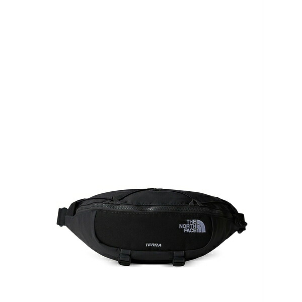 北の方人間の顔 メンズ うしろ側風呂敷き包み・背嚢 御徒面子 Terra waist bag Black