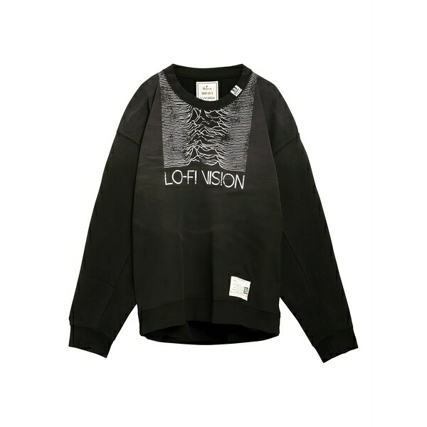 ミハラヤスヒロ メンズ パーカー・スウェットシャツ アウター Draped sweatshirt Black