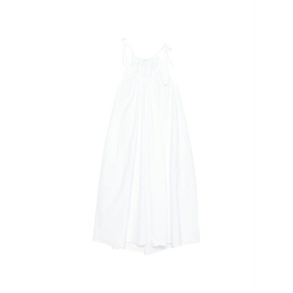 コー レディース ワンピース トップス Tie-strap maxi dress White｜asty