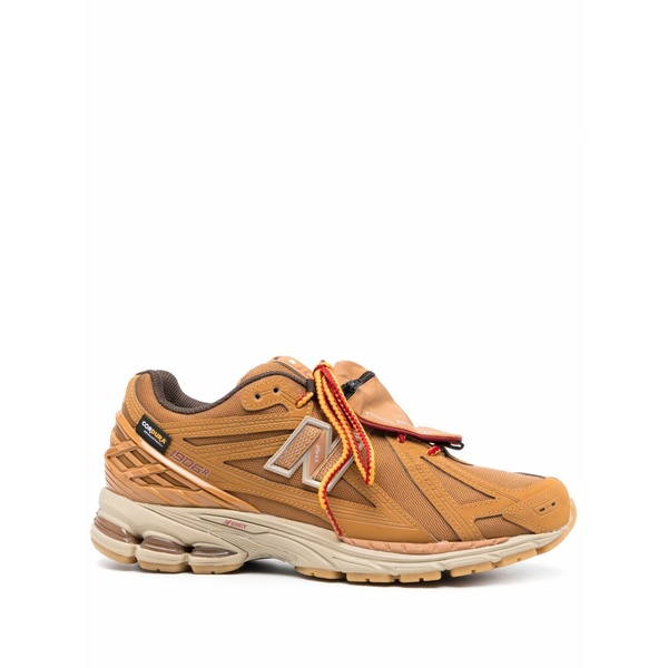 ニュー平衡にする メンズ スニーカー シューズ 1906r panelled low-top sneakers Brown
