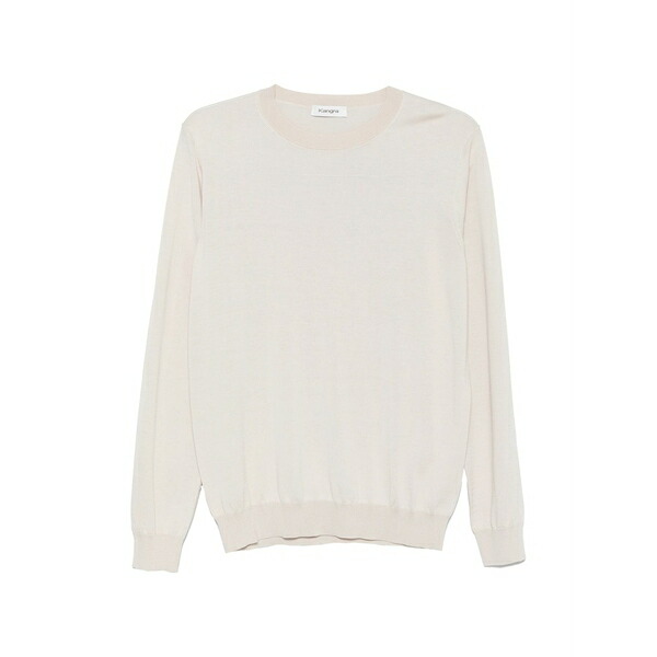 カングラ  メンズ 編み物\u0026プルオーバー アウター Crew-neck sweater Neutrals