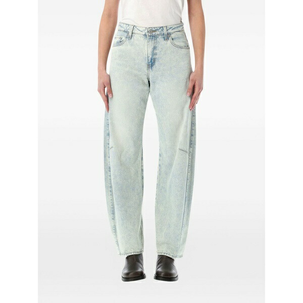 リーヴァイズジーンズ レディース ジーンズズボン下 ボトムス Baggy dad barrel jeans Blue