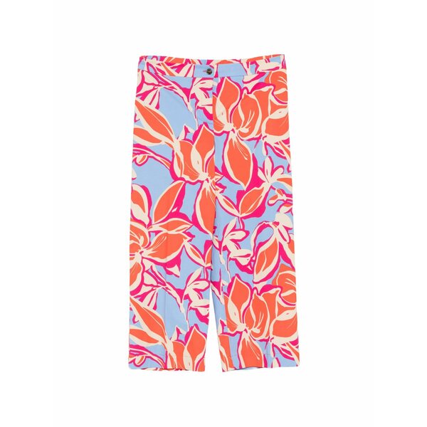 マリナリナルディ レディース 心地よいズボン下 ボトムス Nnwfascino floral-print trousers Orange