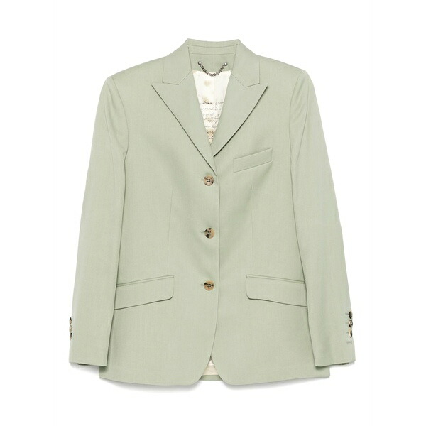 ゴールデングース レディース 上衣＆上衣 アウター Wool blazer Green