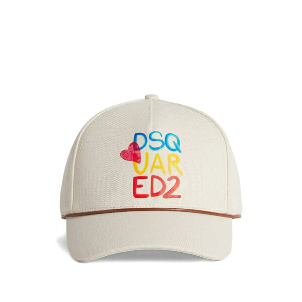 ディースクエアード メンズ かぶり笠 佩び物 Summer lovers baseball cap Neutrals