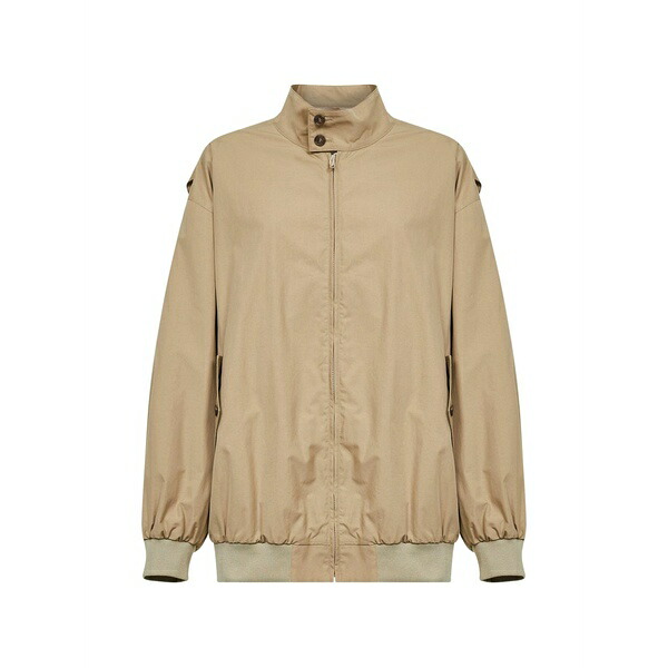 マルタンマルジェラ レディース ジャケット＆ブルゾン アウター Zip-up bomber jacket Neutrals｜asty